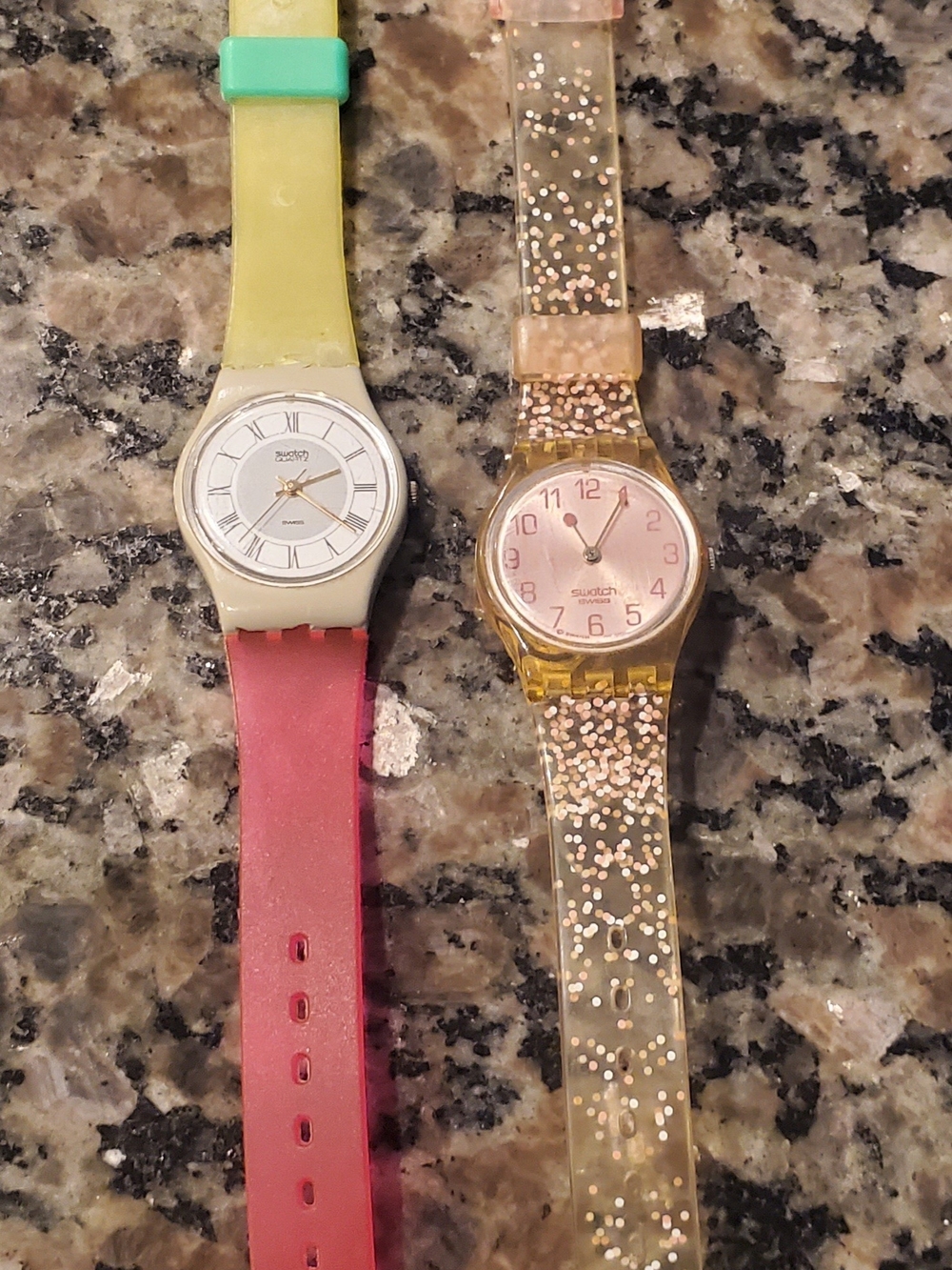 Swatch  Watches Vintage  Set Of 2